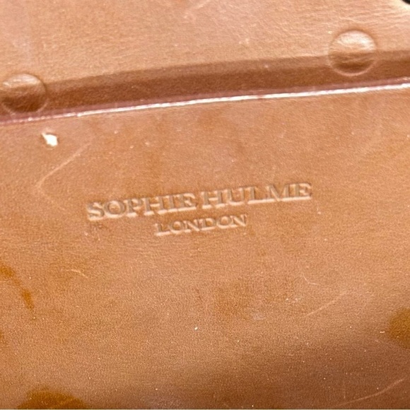 Sophie Hulme Albion Large Leather Crossbody in Brown - Picture 8 of 8